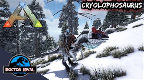 Cryolophosaurus Full Taming Ark Additions Ark Survival Evolved