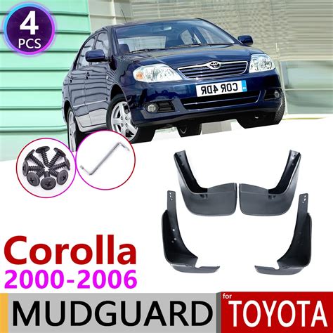 Für Toyota Corolla E120 E130 2000 ~ 2006 Mudflap Fender Kotflügel ...