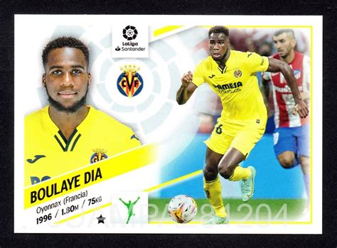 Boulaye Dia 17B Villarreal Cf Cromo La Liga Santander 2022 23 Este