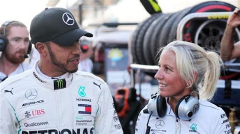 Lewis Hamilton Celebrates Angela Cullen As She Leaves Him Latest