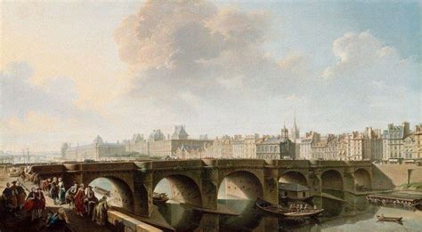 Le Pont Neuf Et La Samaritaine Au Xviiie Siècle Histoire Analysée En