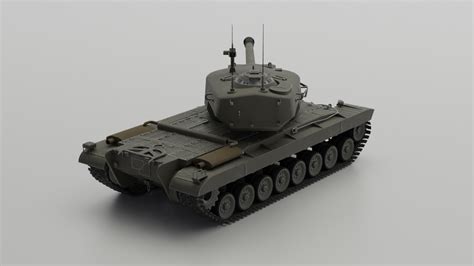 T30 American heavy tank | CGTrader