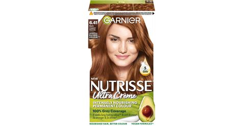 Köp Garnier Nutrisse Ultra Créme Permanent Hårfärg Dark Copper Blonde på MEDS se
