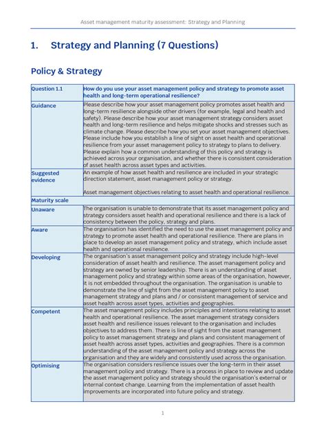 Annex 2 Strategy and Planning | PDF | Policy | Strategic Planning 