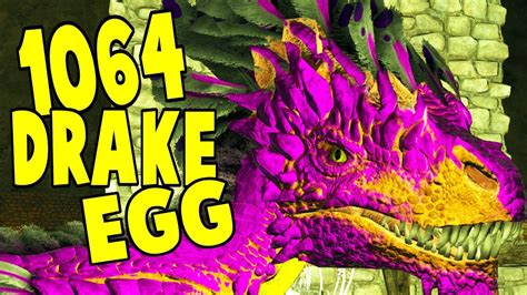 Insane High Level Drake Egg Ark Aberration Modded Pugnacia Gameplay