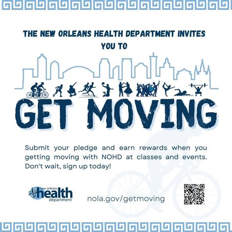 The New Orleans Health Department Launches Get Moving Where Yat New