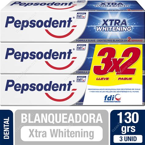 Pasta Dental Blanqueadora Xtra Whitening Pepsodent G X Unid