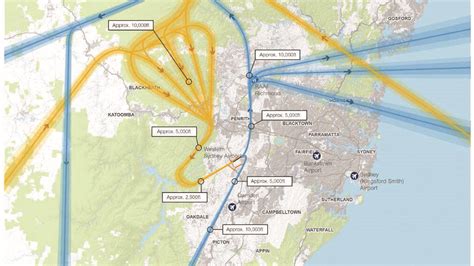 Western Sydney Airport Flight Paths Noise