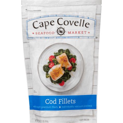 Cape Covelle Seafood Market Cod Fillets 16 Oz Delivery Or Pickup