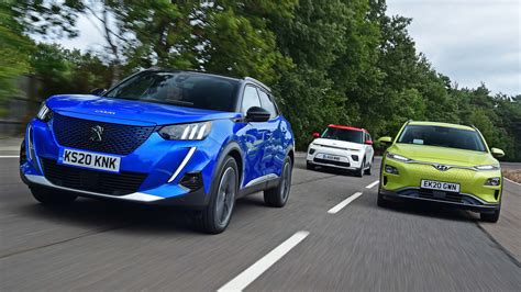 Peugeot E 2008 Vs Hyundai Kona Electric Vs Kia Soul EV Safety And