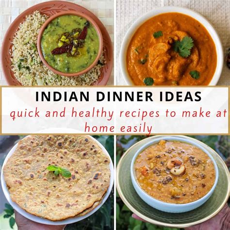 Easy To Make Veg Indian Dinner Recipes | Deporecipe.co