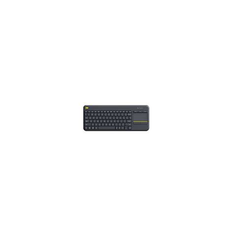 Teclado Inal Mbrico Logitech K Plus Con Touchpad Negro De Logitech