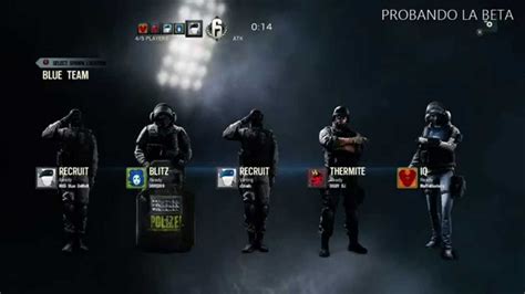 Rainbow Six Siege Beta En Espa Ol Youtube