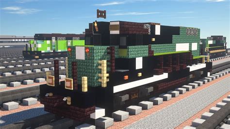 Minecraft NY A Railway GP38 2 Locomotive Tutorial YouTube