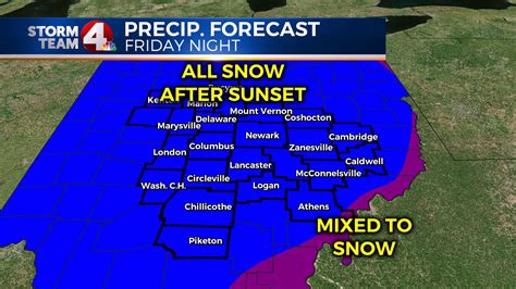 Winter Weather Warnings and Advisories issued for parts of Central Ohio