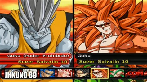 GOKU SSJ 10 PODER PROHIBIDO TEAM VS GOKU SSJ 10 TEAM DRAGON BALL Z