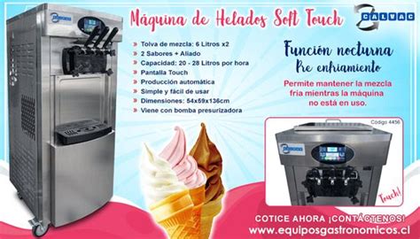 Máquinas de Helado Soft Innovación y Delicia para tu Negocio CALVAC