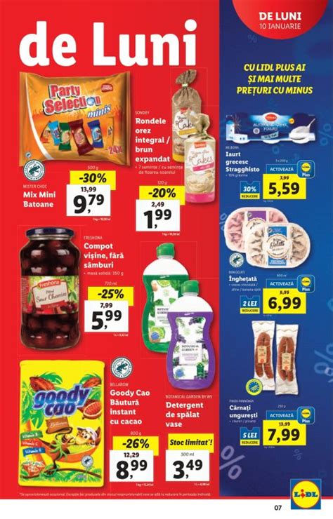 Lidl Oferte De Luni Ianuarie Promotii Lidl Reduceri Online