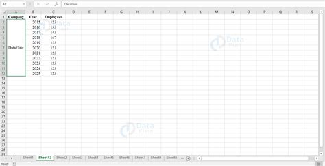 Types of Charts in Excel - DataFlair