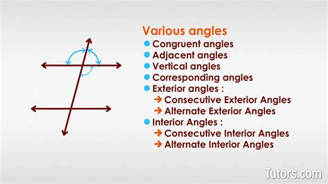 Corresponding Angles Examples