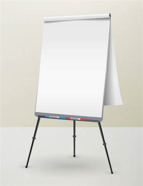 Standard Flip Chart Paper Size Flip Chart White Board Size 2x3 3x4 Magnetic