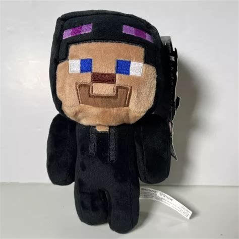 Minecraft Happy Explorer Steve In Enderman Plush 7” Soft Mojang Jinx With Tags £11 95 Picclick Uk