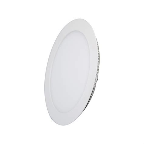 Plafon Led Embutir W Redondo Gaya Branco Madeiramadeira