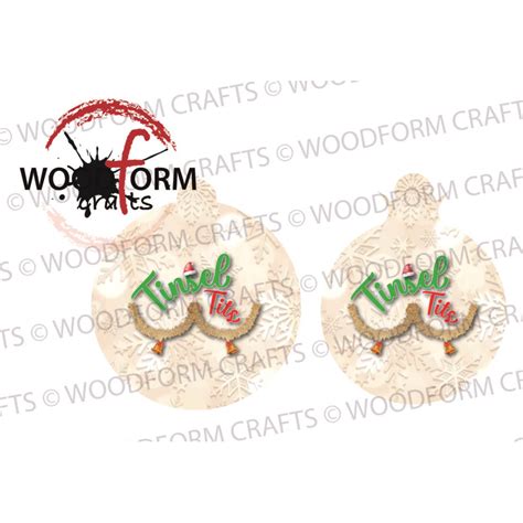 Tinsel Tits Png Digital Download File Pack Of 2 Woodform Vinyl