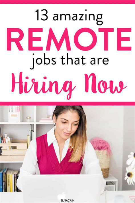 Fantastic Remote Jobs That Are Hiring Pay Big Bucks Elna Cain