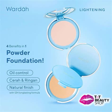 Wardah Lightening Powder Foundation Extra Cover Bedak Yang