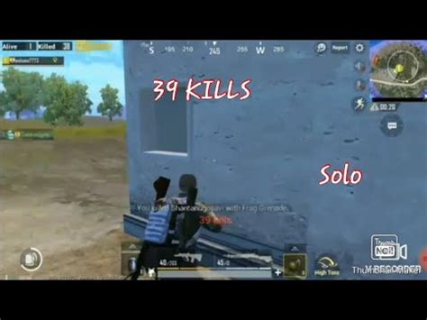 SOLO 39 KILLS IN PUBG MOBIE INSANE POCHINKI YouTube