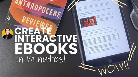 Create Interactive Ebooks In Minutes Super Easy Youtube