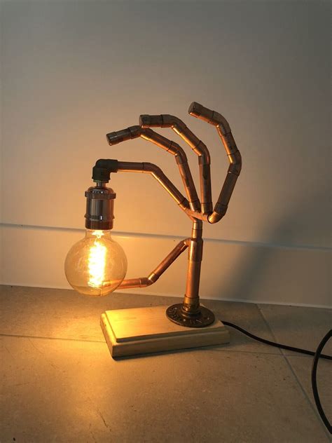 Steampunk Copper Pipe Lamp Ubicaciondepersonas Cdmx Gob Mx