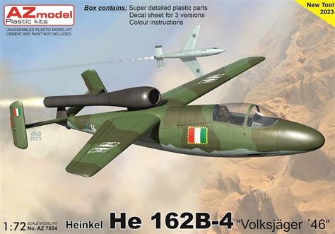 He 162 B ‘Volksjägger’ Released | AeroScale