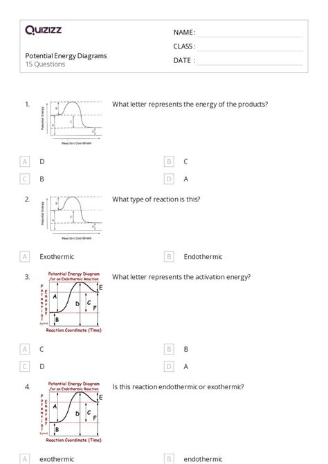 50 Spring Potential Energy And Hookes Law Worksheets For 12th