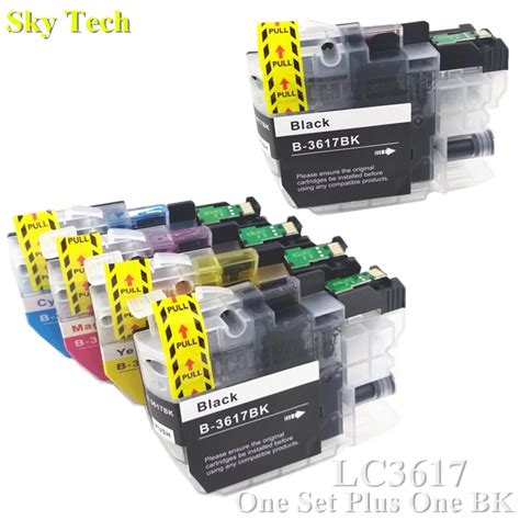 5x Compatible Ink Cartridge For Lc3617 Lc 3617 For Brother Mfc J2330dw Mfc J2730dw Mfc J3530dw