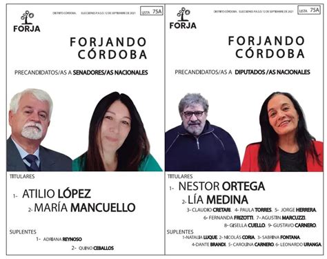 Paso 2021 Quiénes Son Los Precandidatos En Córdoba Tn