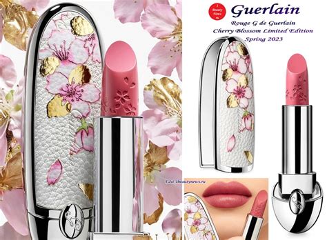 Новая губная помада Guerlain Rouge G de Guerlain Cherry Blossom Limited ...