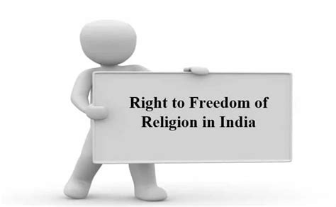 Right To Freedom Of Religion In India Legal Study Material