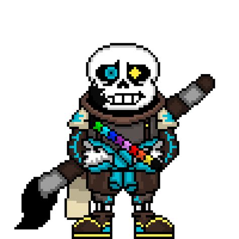 Pixilart Ink Sans Sprite By Rninja101