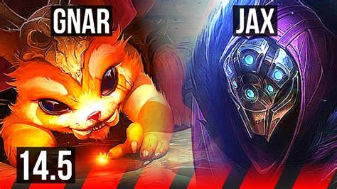 Gnar Vs Jax Top Rank 6 Gnar Comeback Legendary 9 4 16 Na