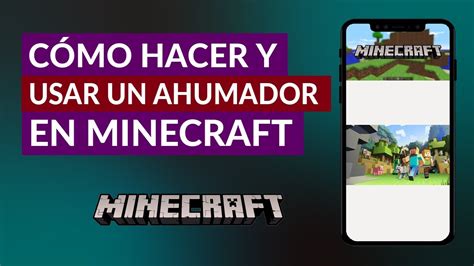 C Mo Hacer Y Usar Un Ahumador De Carb N De Minecraft Crafteo Ahumador