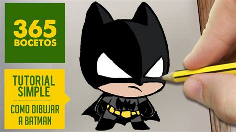 Como Dibujar A Batman Facil Easy Drawings Dibujos Faciles Dessins ...