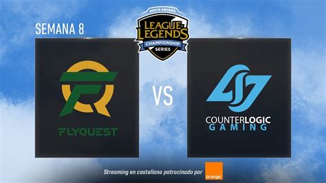 Flyquest Vs Counter Logic Gaming Lcs Na Spring Split