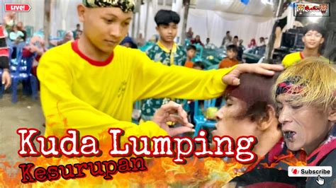 Kesurupan Makan Kaca Dan Benda Silet Barongan Lontang Jaya Youtube