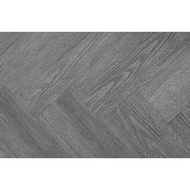 Supremo Luxury Click Vinyl Rigid Core Herringbone Flooring Autumn Grey