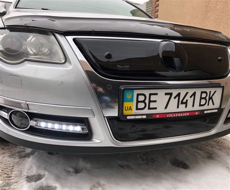 Зимняя защита решетки радиатора 2 пассат б6 — Volkswagen Passat B6, 2 л ...