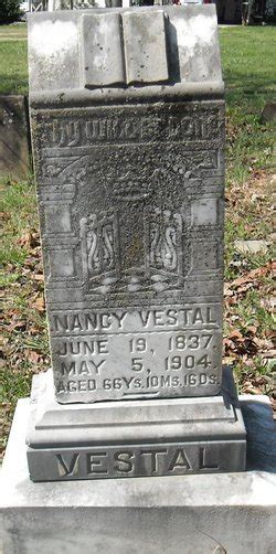 Nancy Vestal Vestal M Morial Find A Grave