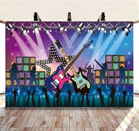 Music Party Photography Backdrop Baby Birthday Backdrop Photo - Etsy UK