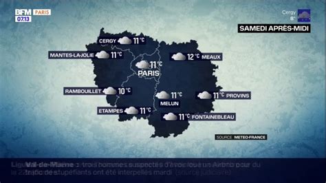 Météo Paris Île De France Un Temps Sec Et Nuageux 11°c Dans La